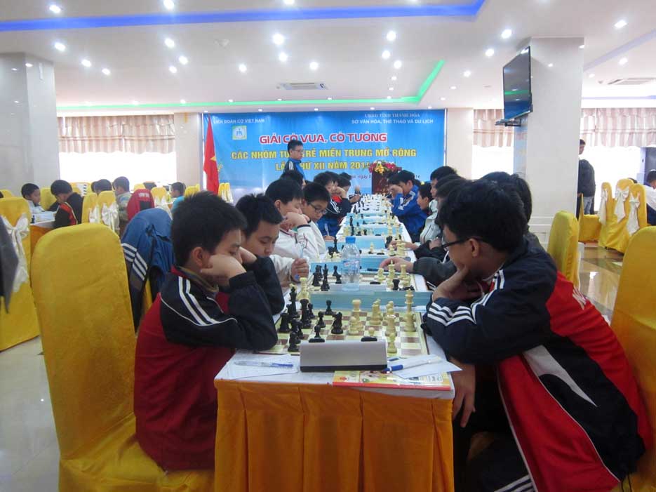 Giải cờ vua, cờ tướng trẻ miền Trung 2014 mở rộng 
